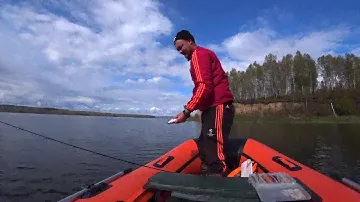 Красноярское море.  В поиске хорошей рыбы.  Рыбалка Красноярск рыбалка в сентябре