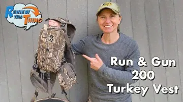 Run and Gun 200 Turkey Hunting Vest (REVIEW)