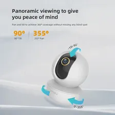 Dahua Imou Ranger SE, разрешение 4 МП, PTZ, WiFi камера, Звездный светильник, ночное видение, двусторонний разговор, обнаружение человека, умное отслежива... (art.: 3920ba90dc089)