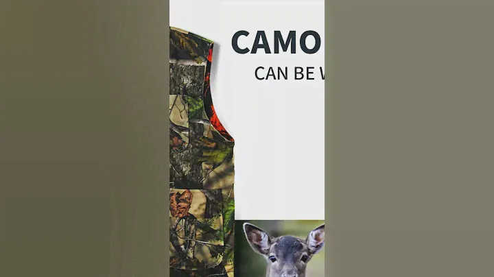 Orange Camo Hunting Vests for Men