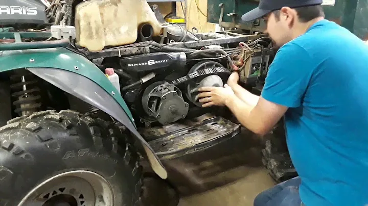 Polaris drive belt replacement