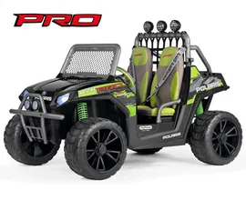 Детский электро-багги Polaris Ranger RZR Pro Green Shadow