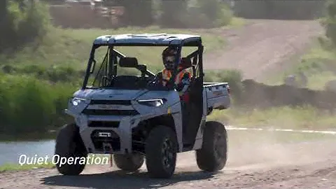 2022 Polaris Ranger EV Tows a Truck