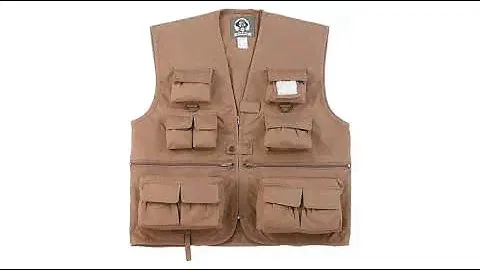 MUST SEE  Hunting Gear Review! Rothco Uncle Milty Vest, Black, Large