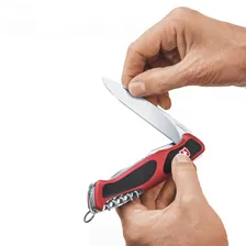 Перочинный швейцарский нож для похода в лес Victorinox Ranger 55 Grip