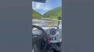 RZR Polaris Crossing River